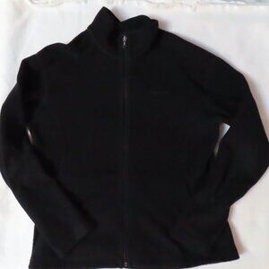 Patagonia Synchilla Full Zip Jacket Black Fleece Autumn Hiking Outdoor Sz Large